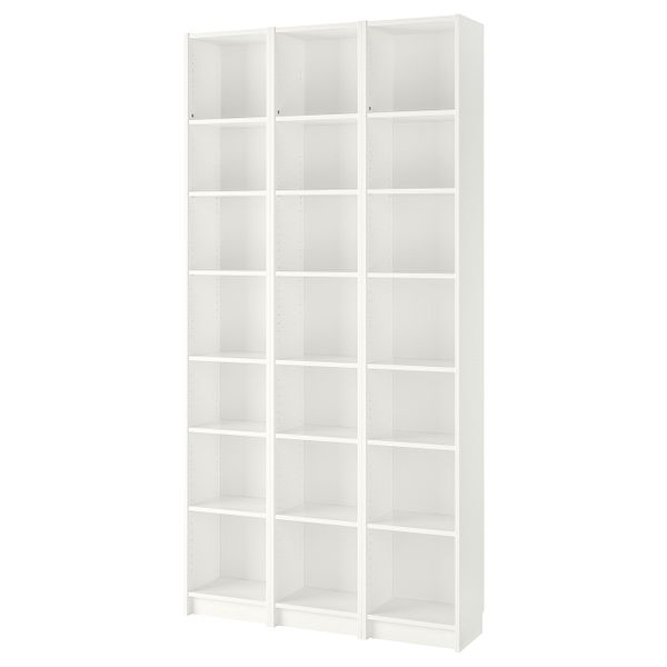 Стеллаж, белый 120x28x237 см IKEA BILLY БИЛЛИ 792.439.82 - фото 1