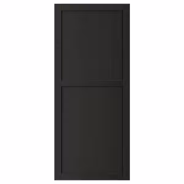 LERHYTTAN Дверь - черная морилка 60x140 см - фото 1