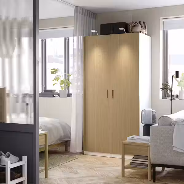 TONSTAD Дверца с петлями - дубовый шпон 50x195 см - фото 3