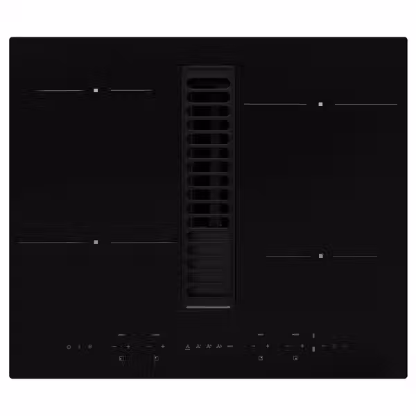 TÄCKNAN Индукционная панель/вытяжка - ИКЕА 300 чёрный 60 см - фото 1