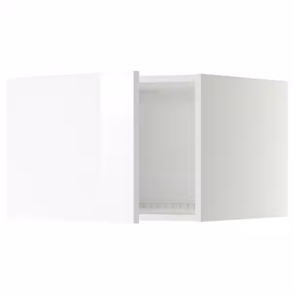 METOD Верхний шкаф д/холодильн/морозильн - белый/Ringhult белый 60x40 см - фото 1