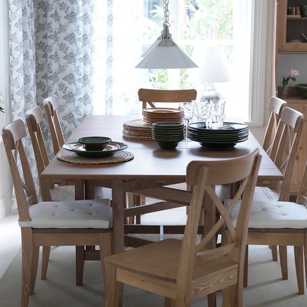 Стул, морилка, антик IKEA INGOLF ИНГОЛЬФLF ИНГОЛЬФ 002.178.20 - фото 3