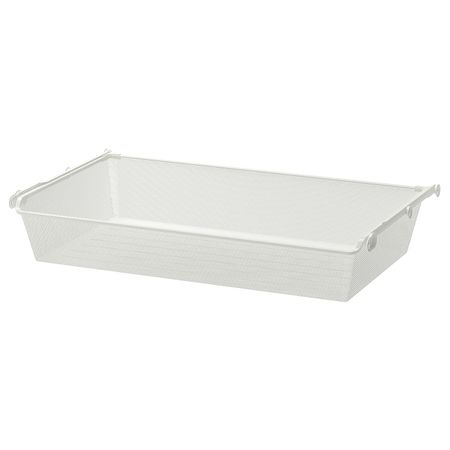 Сетчатая корзина с направляющими, белый 100x58 см IKEA KOMPLEMENT КОМПЛИМЕНТ 292.426.16