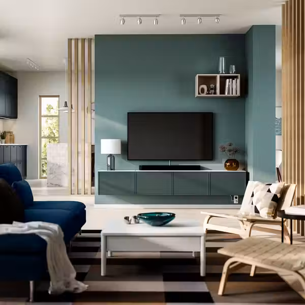 BESTÅ Тумба под ТВ, с дверцами - фото 2