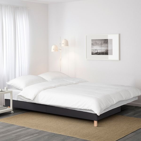 3-местный диван-кровать, реммарн темно-серый IKEA LANDSORT ЛАНДСОРТ 704.805.67 - фото 3