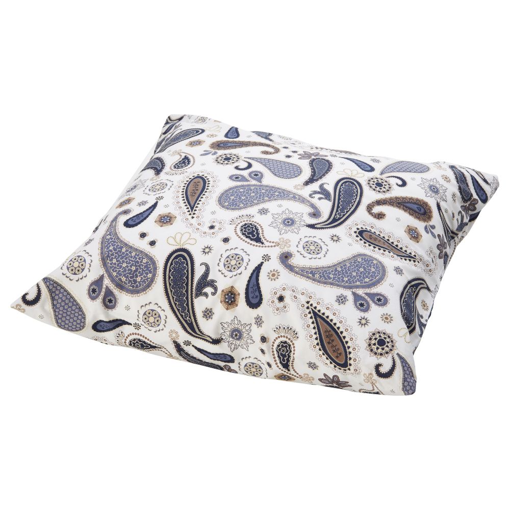 Наволочка СОТБЛОМСТЕР, белый, синий (70x70 см) - фото 1