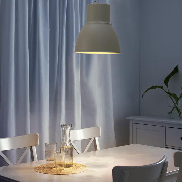Подвесной светильник, бежевый 47 см IKEA ХЕКТАР 804.148.93 - фото 2