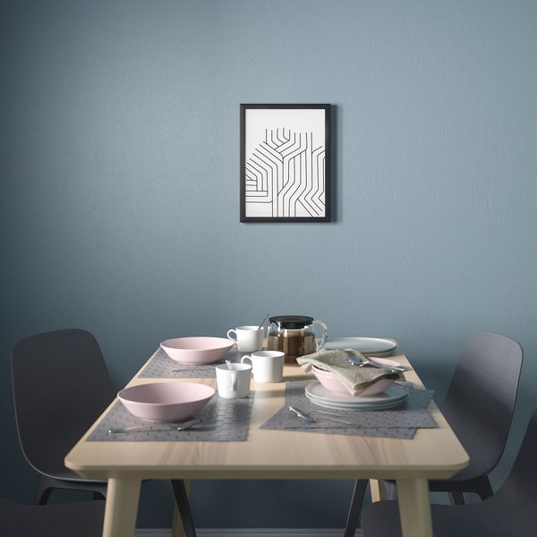 Постер, Линии, 30x40 см IKEA DRÖMBILD ДРЁМБИЛЬД 304.418.70 - схема-чертеж с размерами