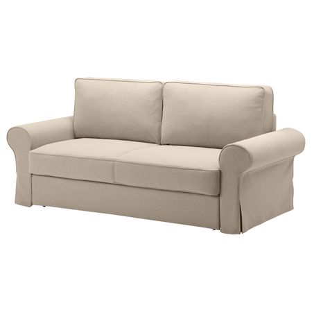 3-местный диван-кровать, Идекулла бежевый IKEA BACKABRO БАККАБРУ 804.853.19