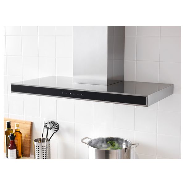 Колпак вытяжного шкафа стенного крепления КУЛИНАРИСК, нержав сталь, стекло - фото 3