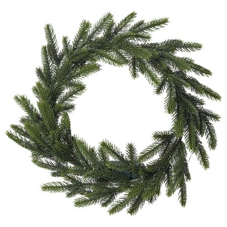 Светодиодный венок, 35 см, искусственный IKEA STRÅLA СТРОЛА 805.324.53