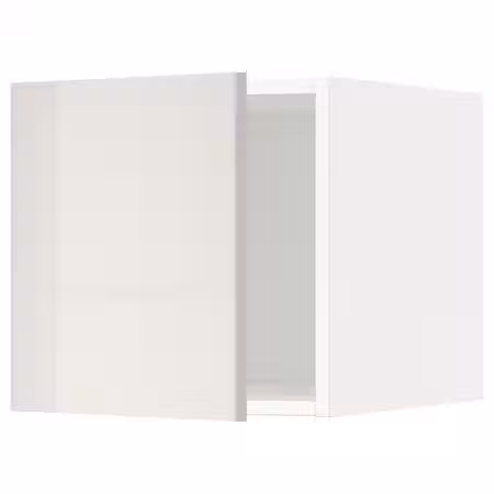 METOD Верхний шкаф - белый/Ringhult светло-серый 40x40 см