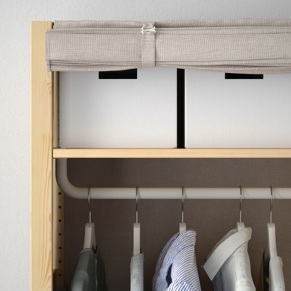 Стеллаж с полками, штангами, чехлом 89x50x179 см IKEA IVAR ИВАР 192.879.88 - фото 8