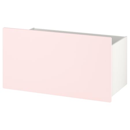 Ящик, 90x49x48 см, бледно-розовый IKEA SMÅSTAD СМОСТАД 704.341.51