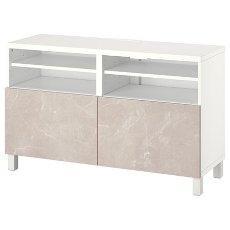 Тумба под ТВ, с дверцами, 120x42x74 cm IKEA BESTÅ БЕСТО 594.205.08