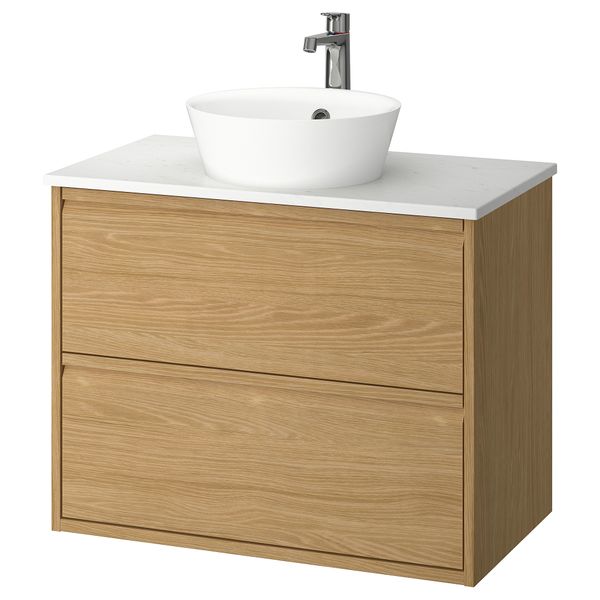 Шкаф с ящиками, раковина, смеситель IKEA KATTEVIK КАТТЕВИК, ÄNGSJÖN 895.214.12 - фото 2