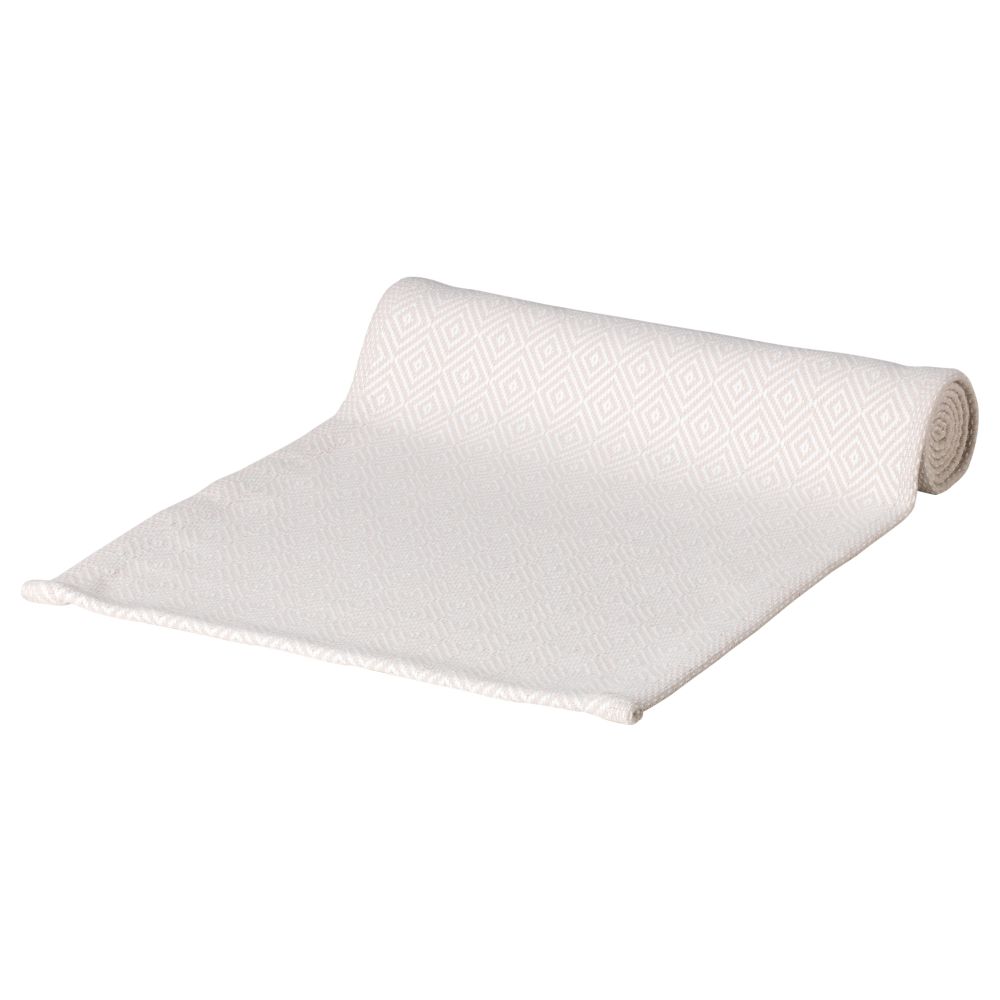 Дорожка настольная ГОДДАГ, бежевый, белый (35x130 см) - фото 1