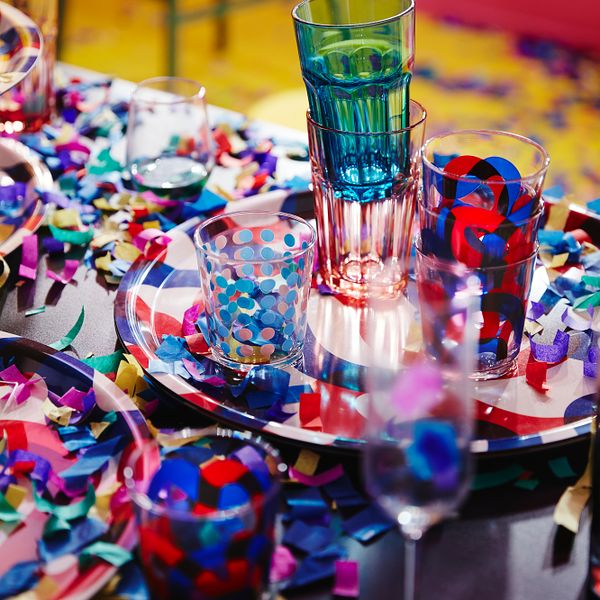 Поднос, 43 см, с рисунком IKEA FRAMKALLA ФРАМКЭЛЛА 104.074.00 - схема-чертеж с размерами