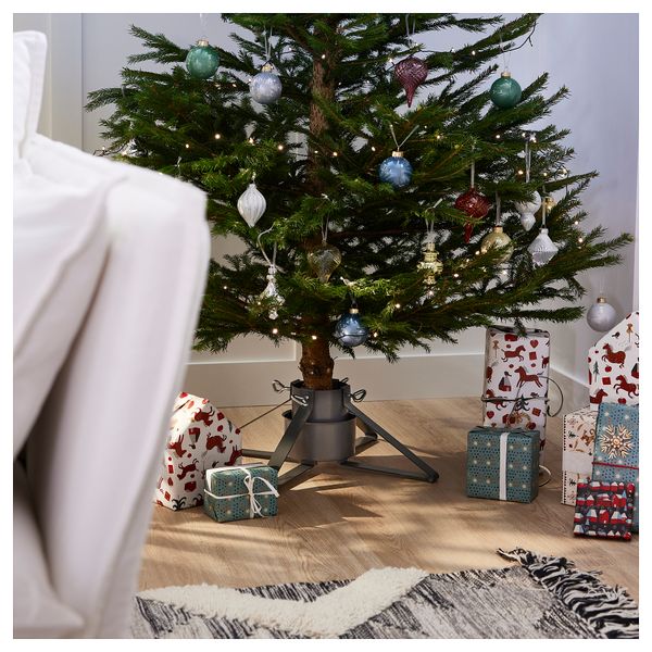 Основание рождественской елки, металлический темно-серый IKEA VINTERFINT 905.604.07 - фото 3