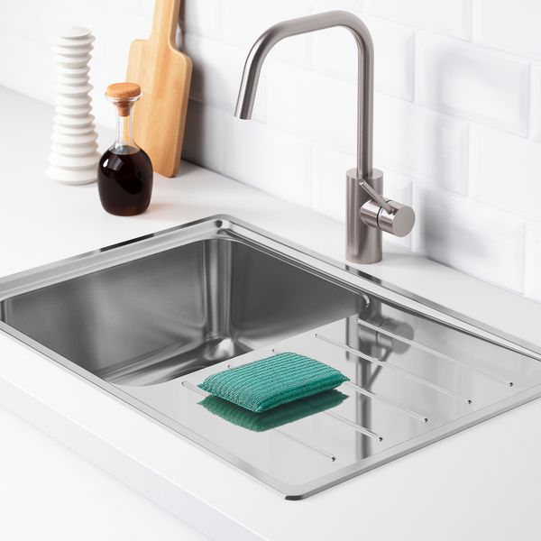 Чистящая губка IKEA PEPPRIG ПЕППРИГ 304.995.21 - схема-чертеж с размерами