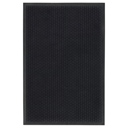 VATTENVERK ВАТТЕНВЕРК Придверный коврик для дома - темно-серый 100x150 см
