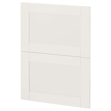2 фасада для посудомоечной машины, Сэведаль белый 60 см IKEA METOD МЕТОД 393.910.88
