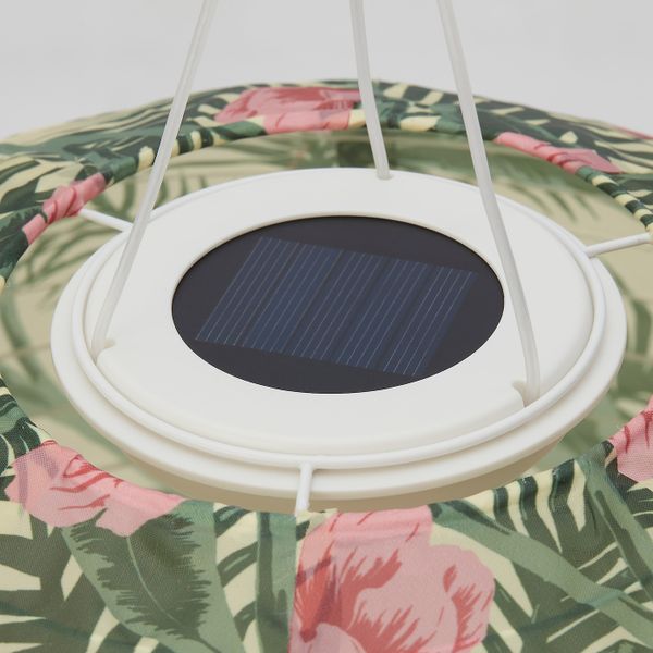 Подвесная светодиодная лампа, для сада/шаровидный цветок 45 см IKEA СОЛВИДЕН 604.516.69 - фото 2