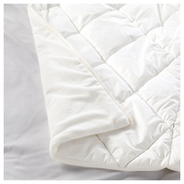 Плед с молнией ИКЕА ПС 2017, белый - схема-чертеж с размерами