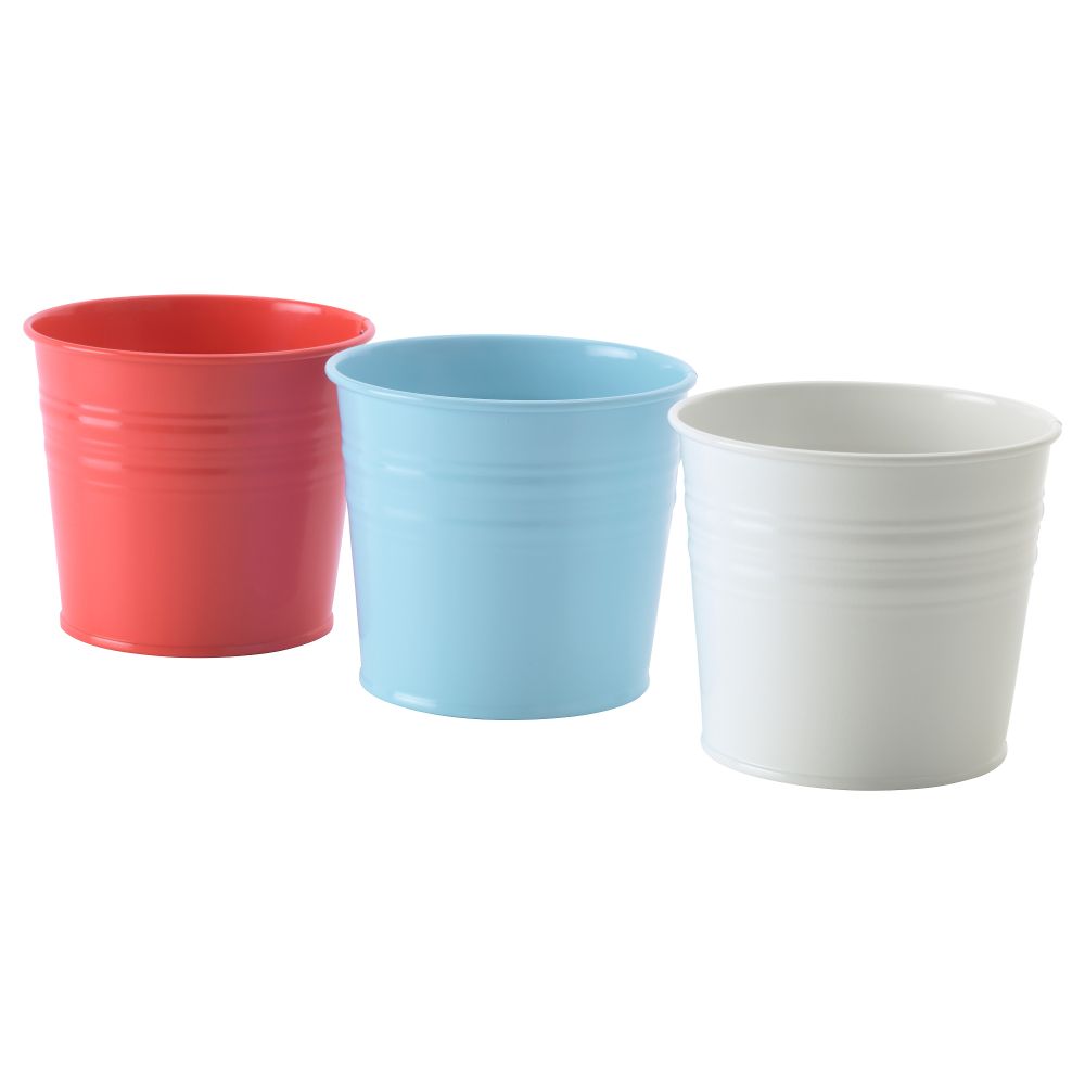 Кашпо СОККЕР, д/дома/улицы, разные цвета (10.5 см) - схема-чертеж с размерами