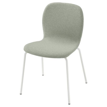 Стул, Gunnared светло-зеленый, сефаст белый IKEA KARLPETTER 294.814.47