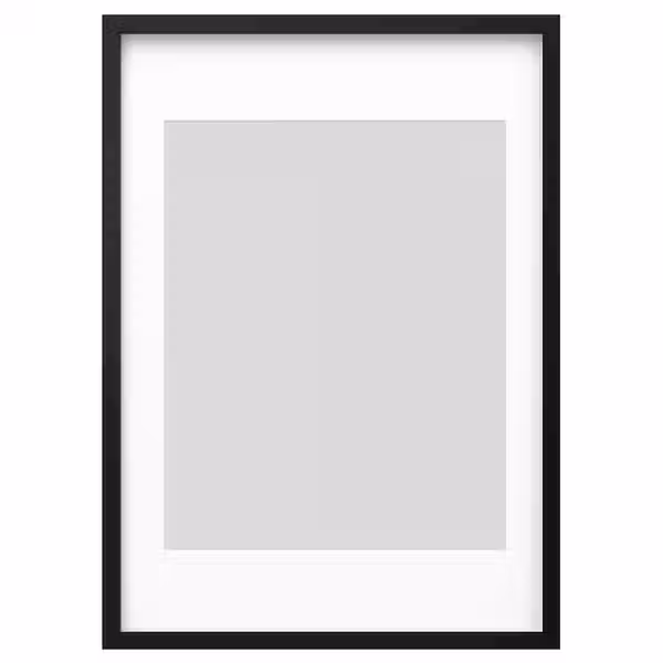 RÖDALM РЁДАЛЬМ Рама - чёрный 50x70 см - фото 1