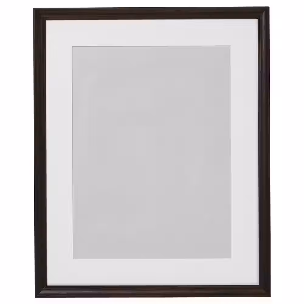 KLOTKÖRSBÄR КЛОТКЁРСБЭР Рама - под дуб/темно-коричневый 40x50 см - фото 1