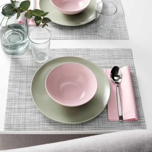 Миска, 16 см, матовая поверхность светло-розовый IKEA FÄRGKLAR ФЭРГКЛАР 705.379.17 - фото 5