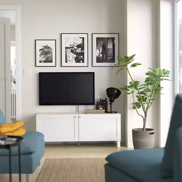 BESTÅ Тумба под ТВ, с дверцами - фото 3