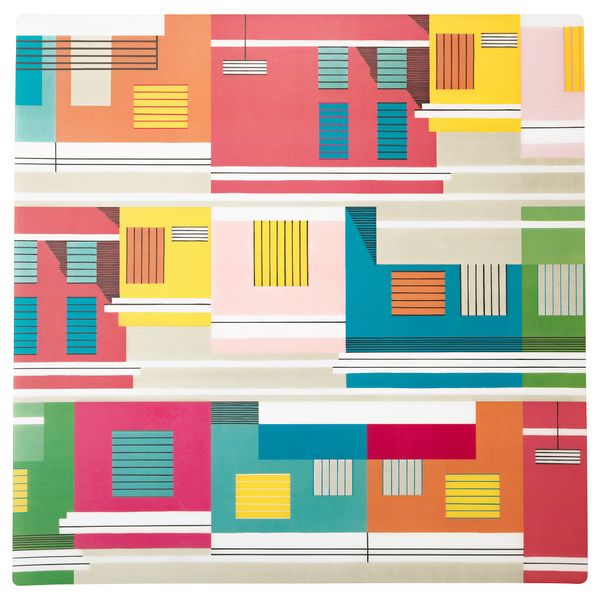 Салфетка под приборы СОММАР 2018, разноцветный (37x37 см) - фото 1