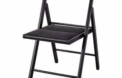 FRÖSVI ФРЁСВИ Стул складной - чёрный/Knisa темно-серый
