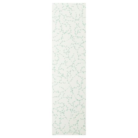 Дверь, зеленый с рисунком, 50x195 см IKEA LINNABERG 205.843.98