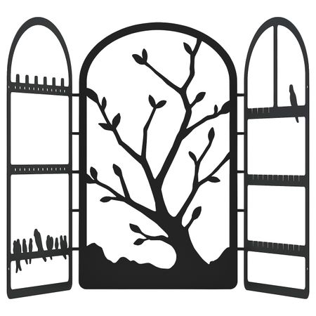 Подставка для украшений, черный 20x38 см IKEA AKROBATISK АКРОБАТИСК 304.700.42