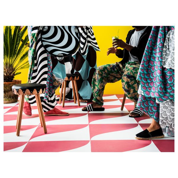 Табурет ТИЛЛФЭЛЛЕ, эвкалипт (30 см) - схема-чертеж с размерами