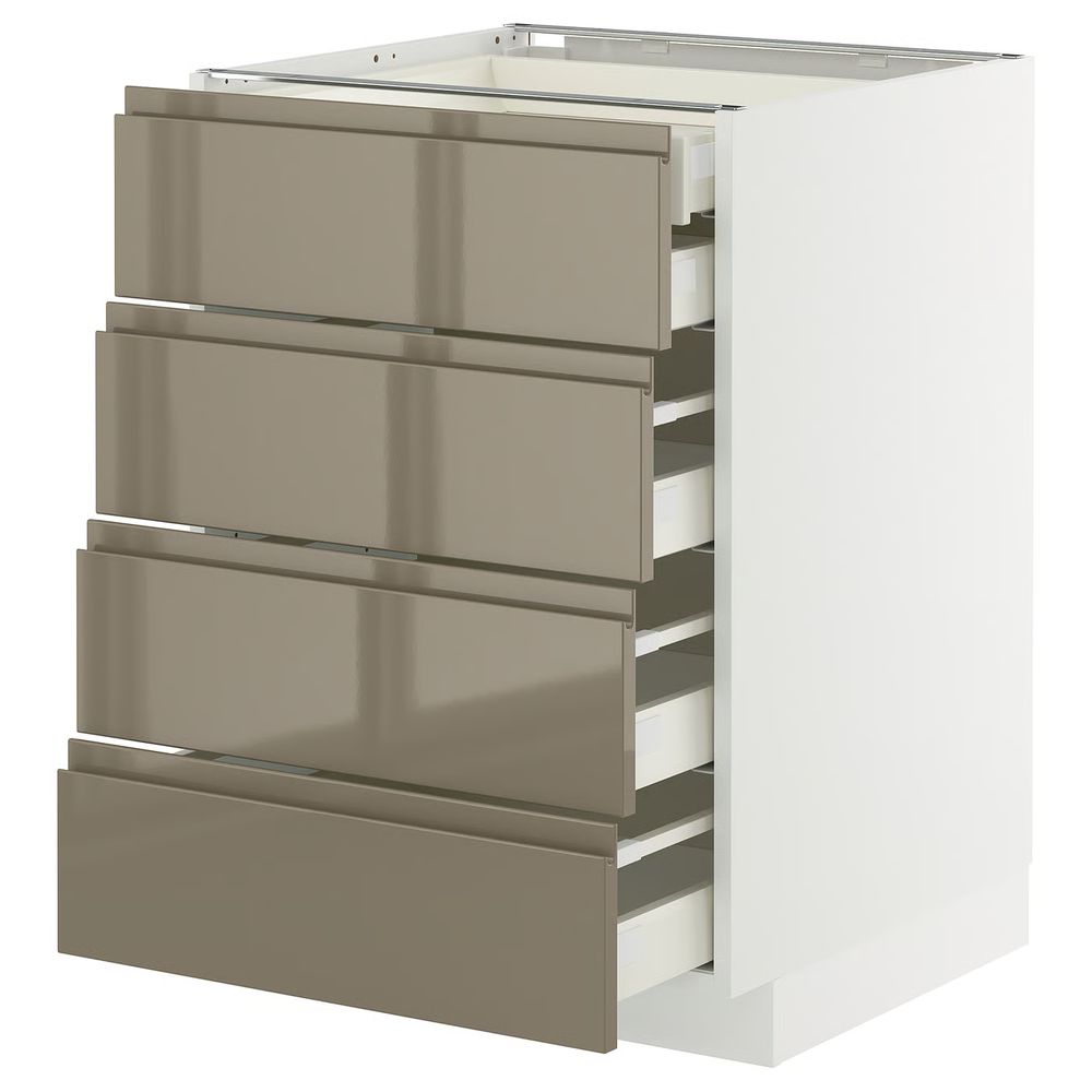 METOD / MAXIMERA Напольный шкаф 4фасада/2нзк/3срд ящ - фото 1