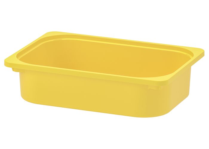 Контейнер, желтый, 42x30x10 см IKEA TROFAST ТРУФАСТ 503.080.02