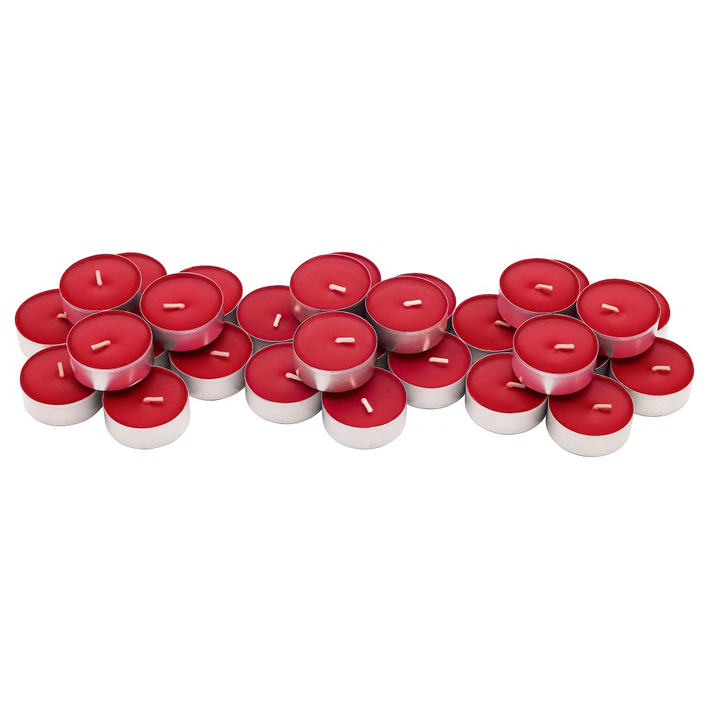 Свеча греющая ароматическая ВИНТЕР 2017, Сладкие зимние специи красный, красный - фото 1