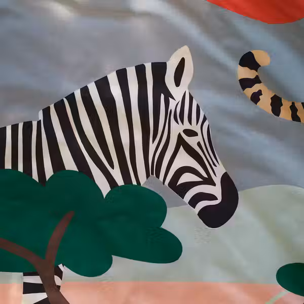 SANDLÖPARE Пододеяльник и наволочка - фото 5