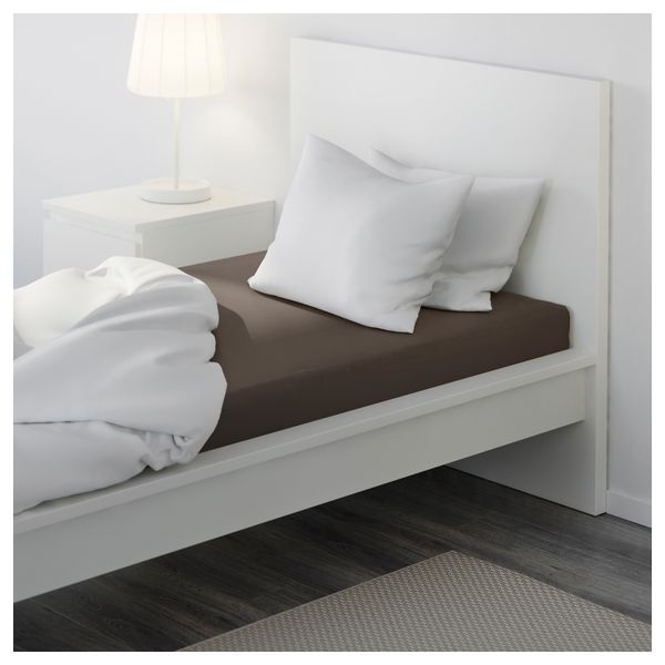 Простыня натяжная ГЭСПА, коричневый - фото 4