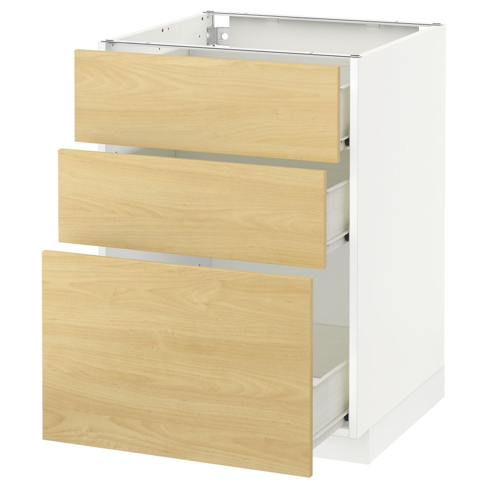 IKEA, вид спереди - схема-чертеж с размерами