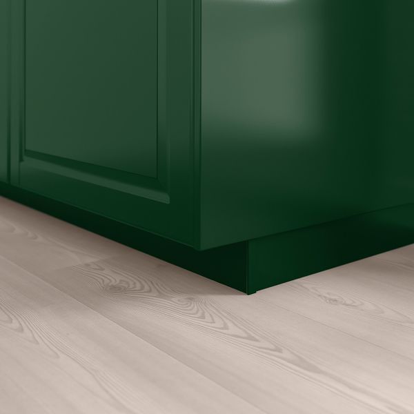 Цоколь, темно-зеленый 220x8 см IKEA BODBYN БУДБИН 804.446.68 - фото 3
