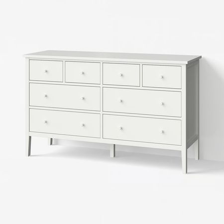 GULLABERG Комод с 8 ящиками - белый 168x48x100 см