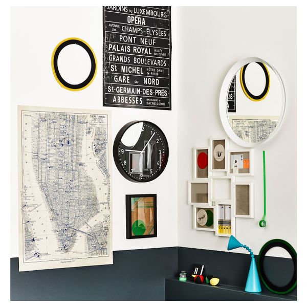 Зеркало, белый, 50 см IKEA ЛАНГЕСУНД 103.692.57 - фото 3