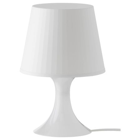 Лампа настольная, белый 29 см IKEA LAMPAN ЛАМПАН 404.729.17