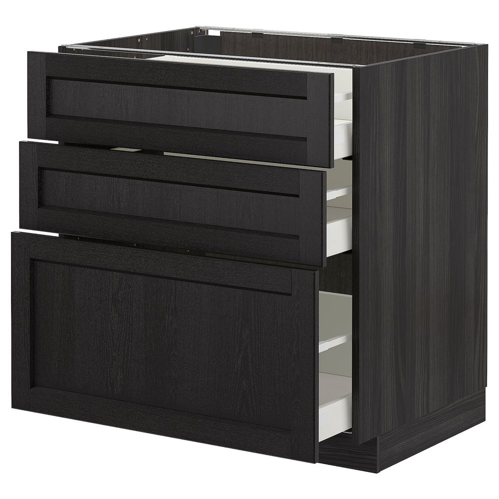 IKEA, вид спереди - схема-чертеж с размерами